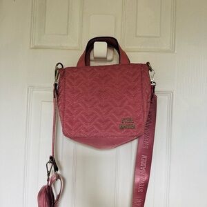 Steve Madden Mauve Quilted Crossbody Bag